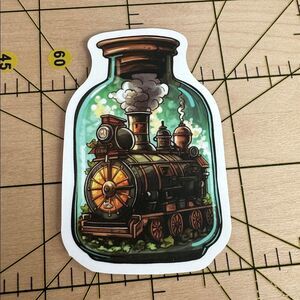 💜13/$13 +Bundle Sticker Sale | Aesthetic Travel Train Waterproof Sticker